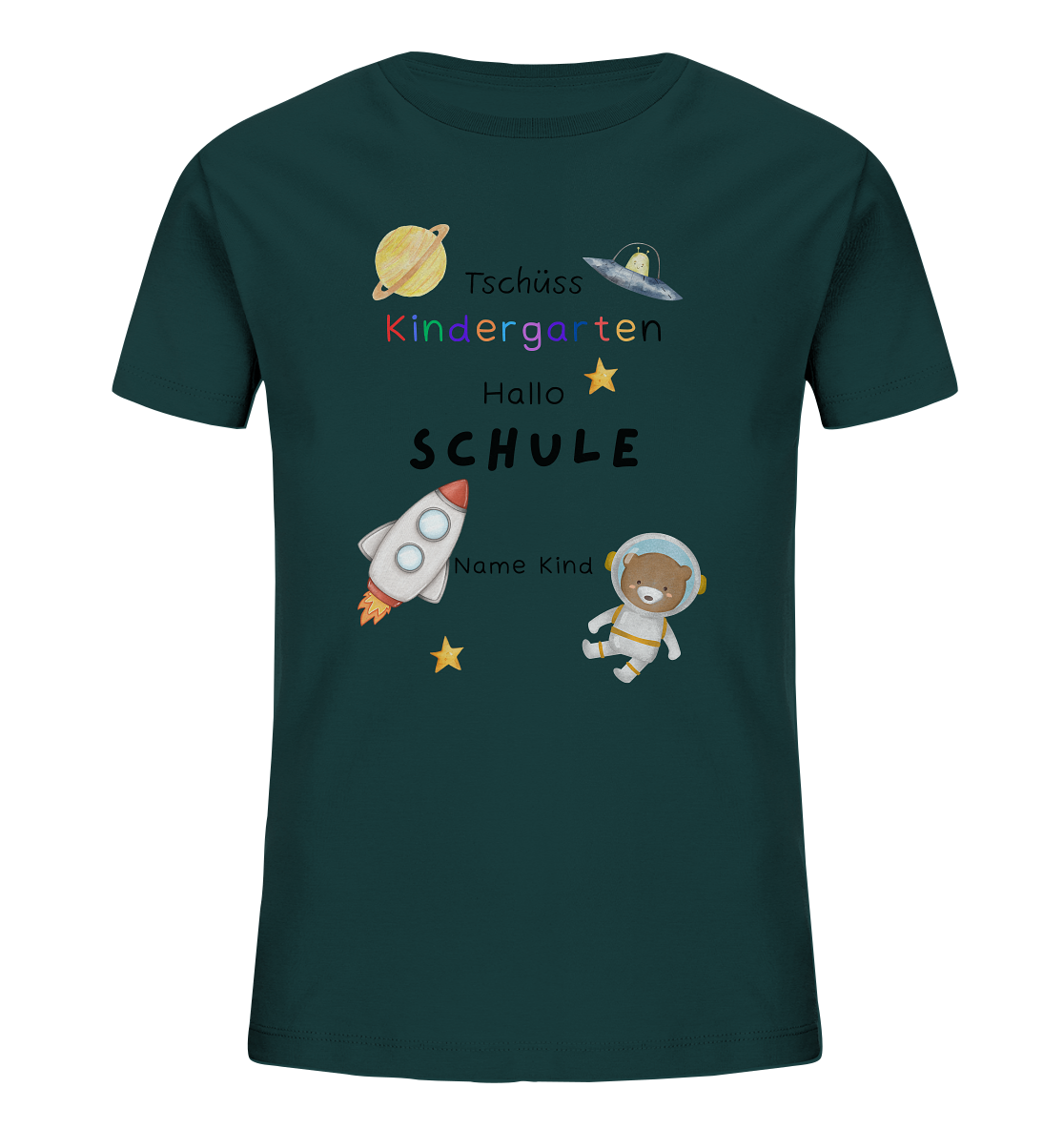 Tschüss Kindergarten T-Shirt Kids - Zum Start in eine neue Zeit