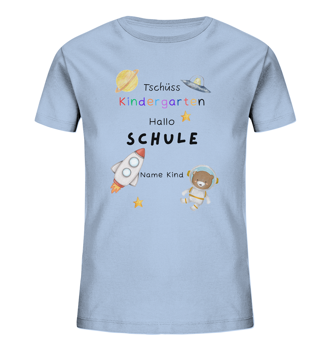 Tschüss Kindergarten T-Shirt Kids - Zum Start in eine neue Zeit