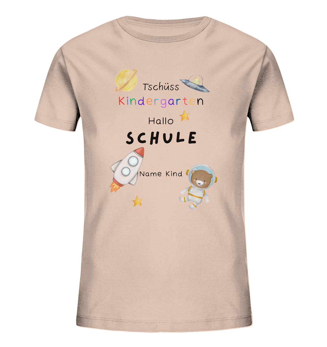Tschüss Kindergarten T-Shirt Kids - Zum Start in eine neue Zeit