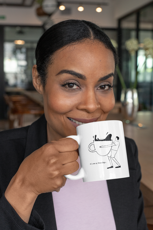 ☕ One of Those Days – Tasse matt 330 ml | Für ehrliche Momente &amp; starken Kaffee