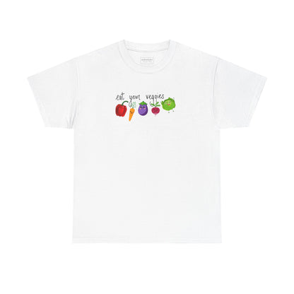 Casual Tee "eat your veggies" - homesteady by evelynstylez