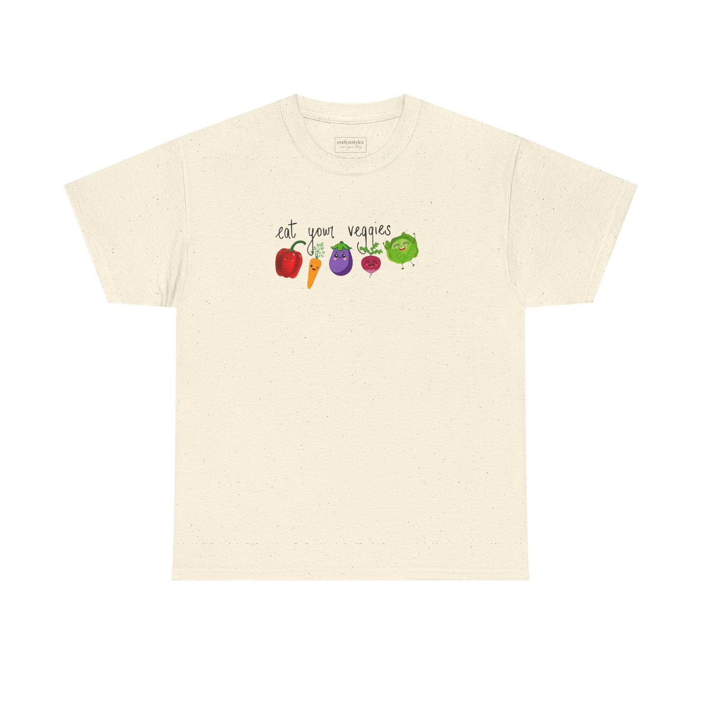 Casual Tee "eat your veggies" - homesteady by evelynstylez