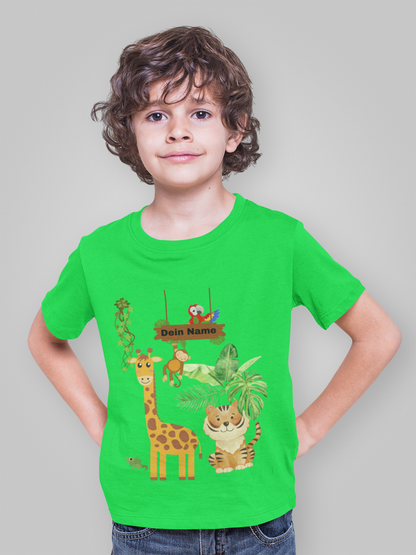 Kids Tee "Jungle Fever"  *Personalized*