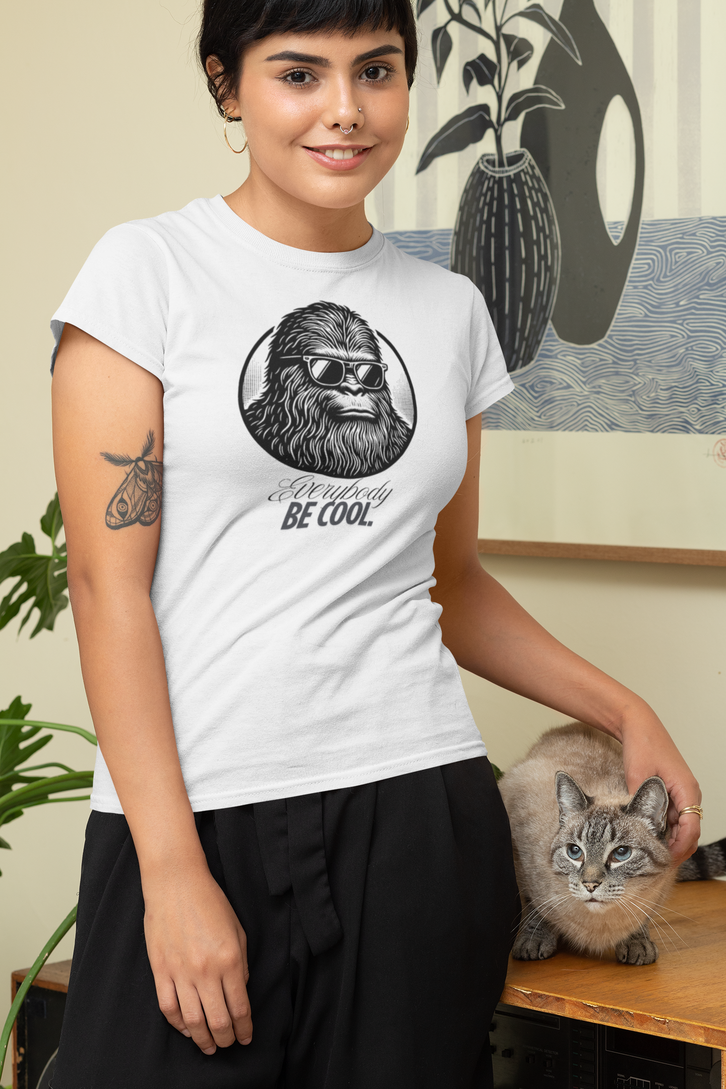 Casual Tee  "Be Cool"