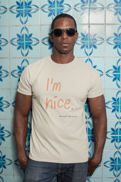 Casual Tee "I´m nice"