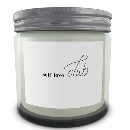 Kerze "self Love Club"  im Glas mit Schraubverschluss