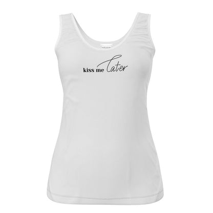 Premium Tank Top "kiss me later" - naughty by evelynstylez