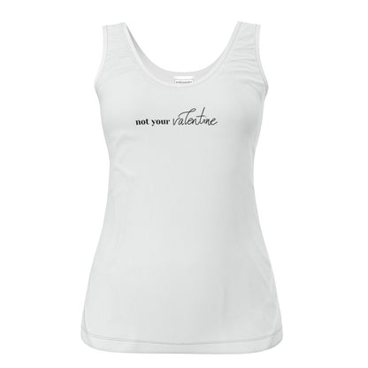 Premium Tank Top "not your Valentine" - naughty by evelynstylez