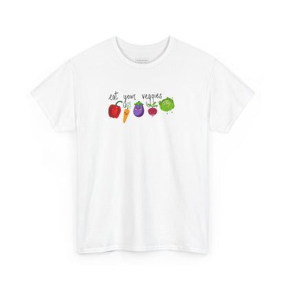 Casual Tee "eat your veggies" - homesteady by evelynstylez