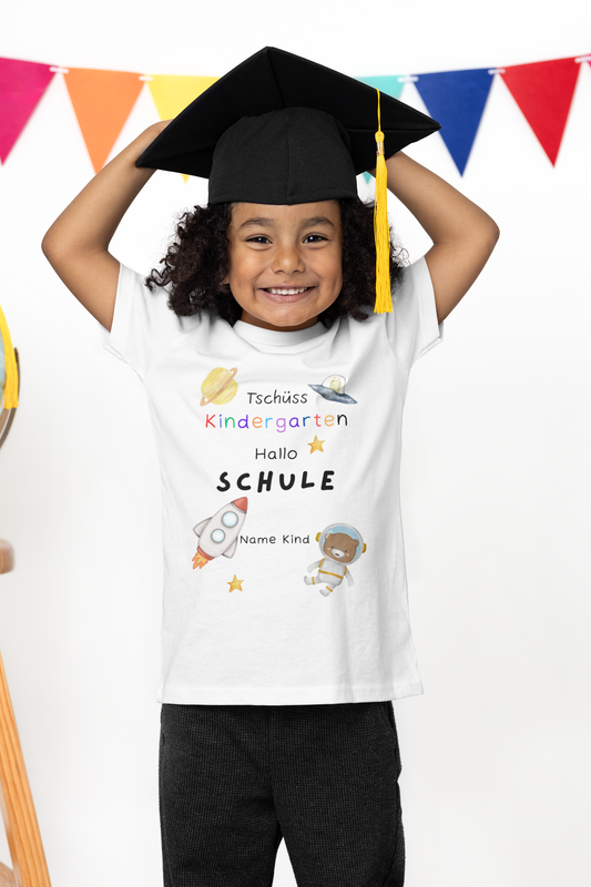 Tschüss Kindergarten T-Shirt Kids - Zum Start in eine neue Zeit