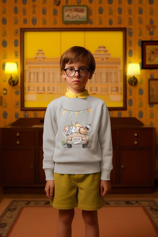 🌿 Kids Sweater "Jungle Party"