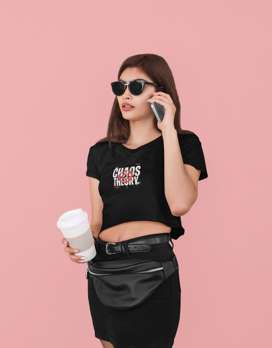 Chaos trifft Stil –  Crop Top „Chaos Theory“