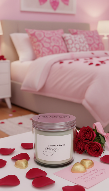 Kerze "unavailable by Design" - naughty by evelynstylez