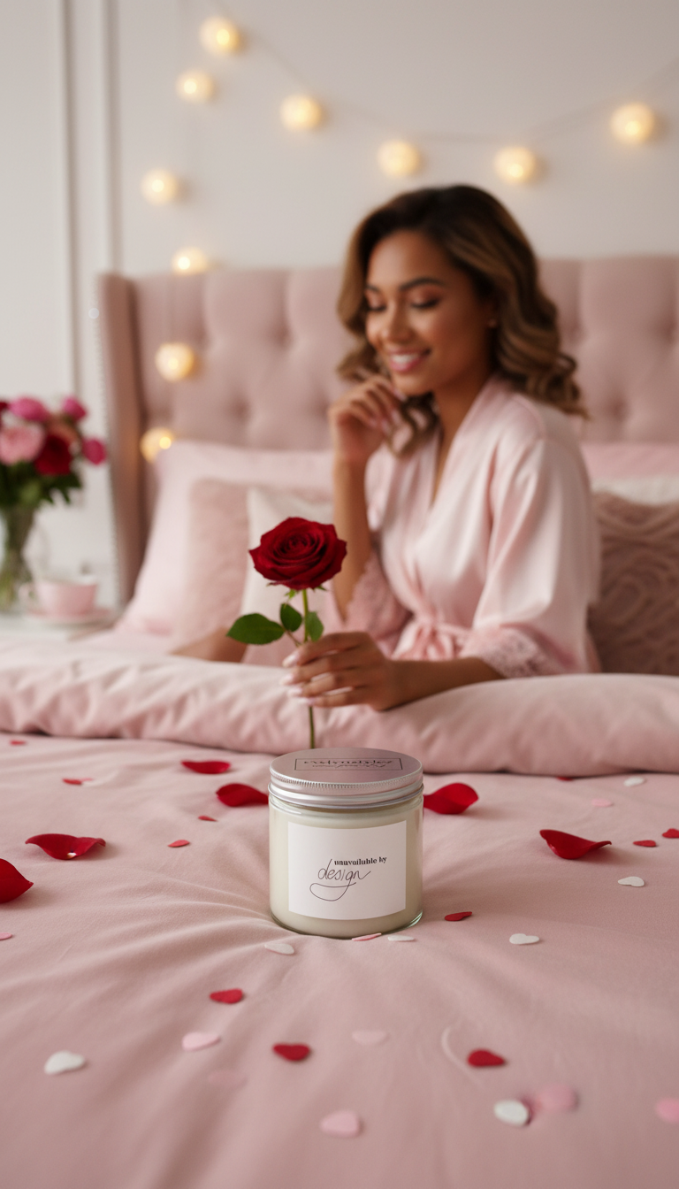 Kerze "unavailable by Design" - naughty by evelynstylez