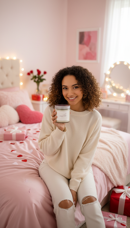 Kerze "self Love Club"  im Glas mit Schraubverschluss