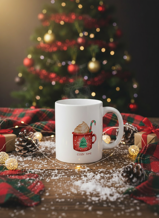 Weihnachtstasse "Cozy Time"