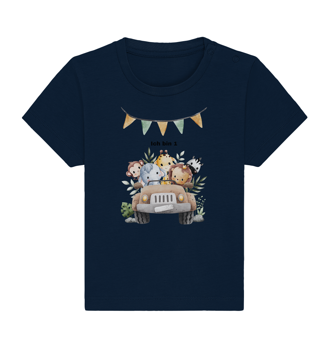 Jungle Party  - Baby Organic Shirt