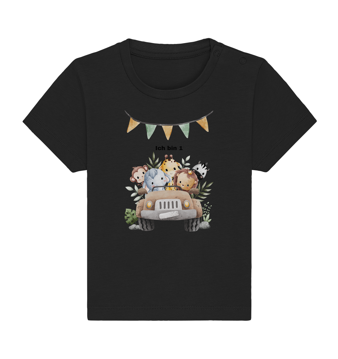 Jungle Party  - Baby Organic Shirt