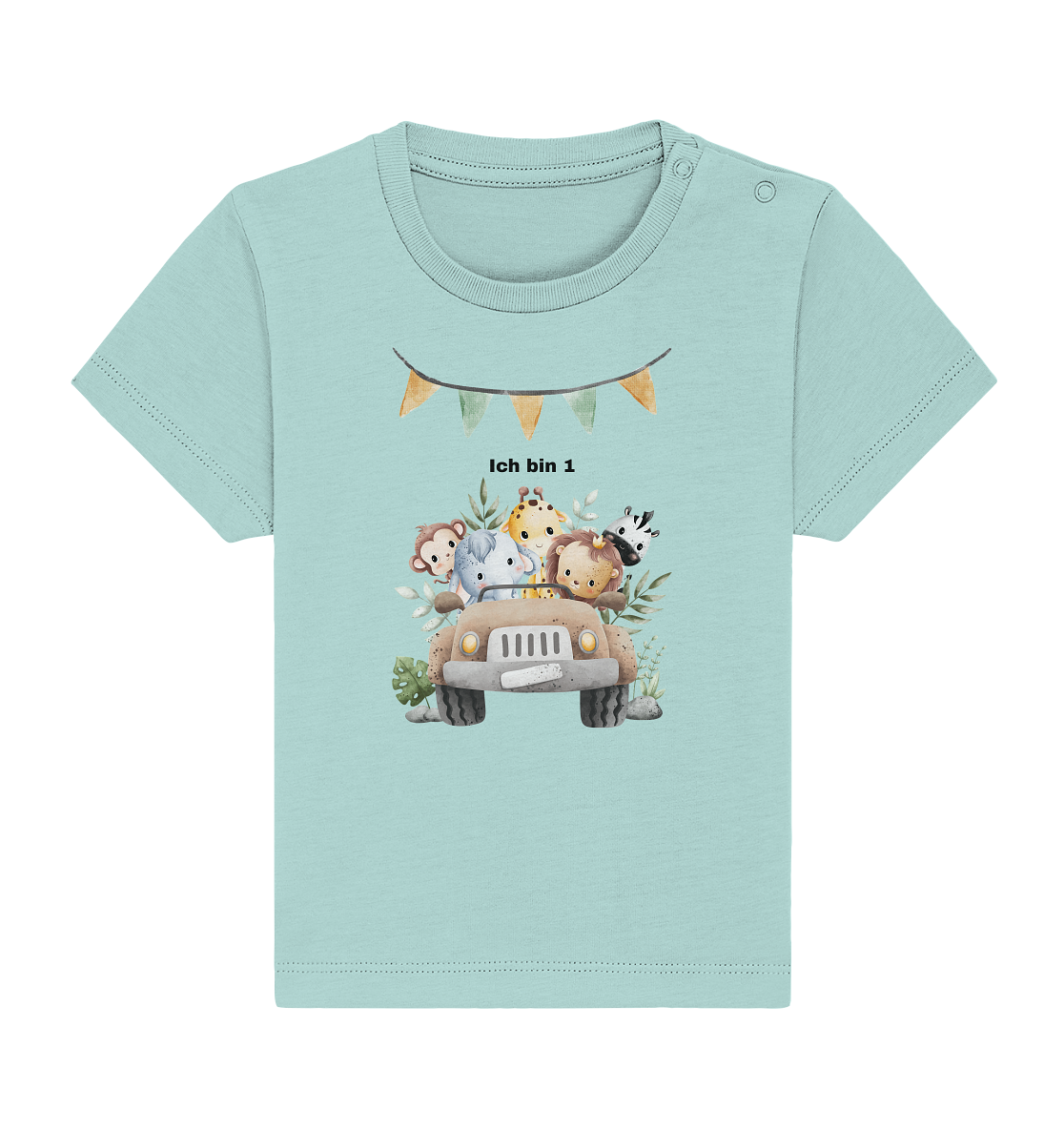Jungle Party  - Baby Organic Shirt
