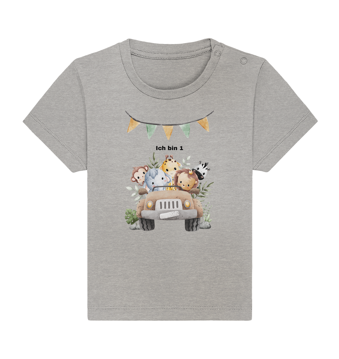 Jungle Party  - Baby Organic Shirt