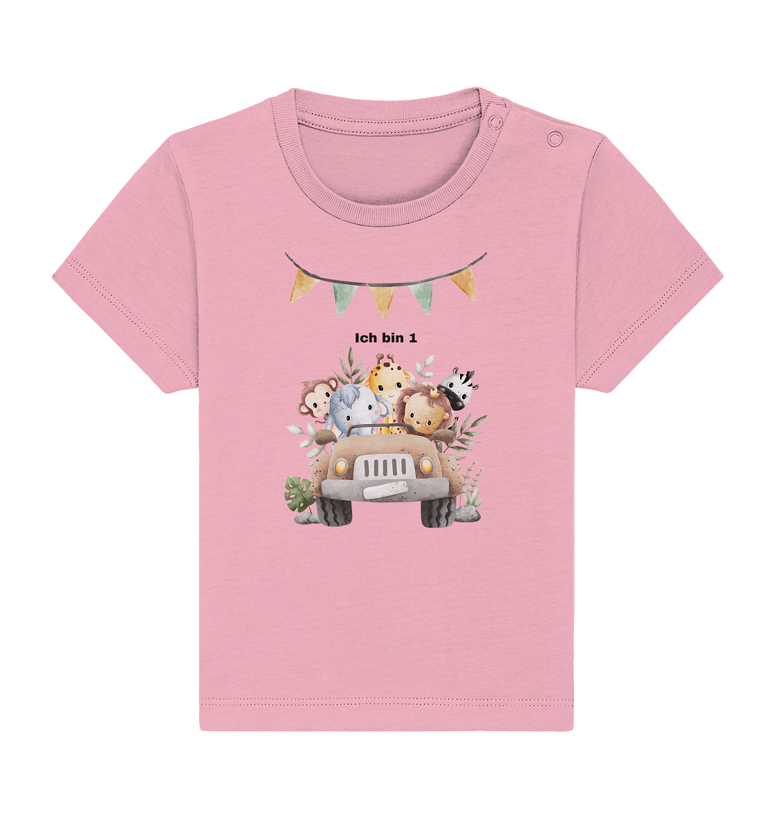 Jungle Party  - Baby Organic Shirt