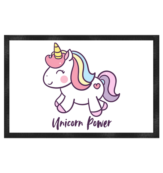 Unicorn Power - Fußmatte 60x40cm