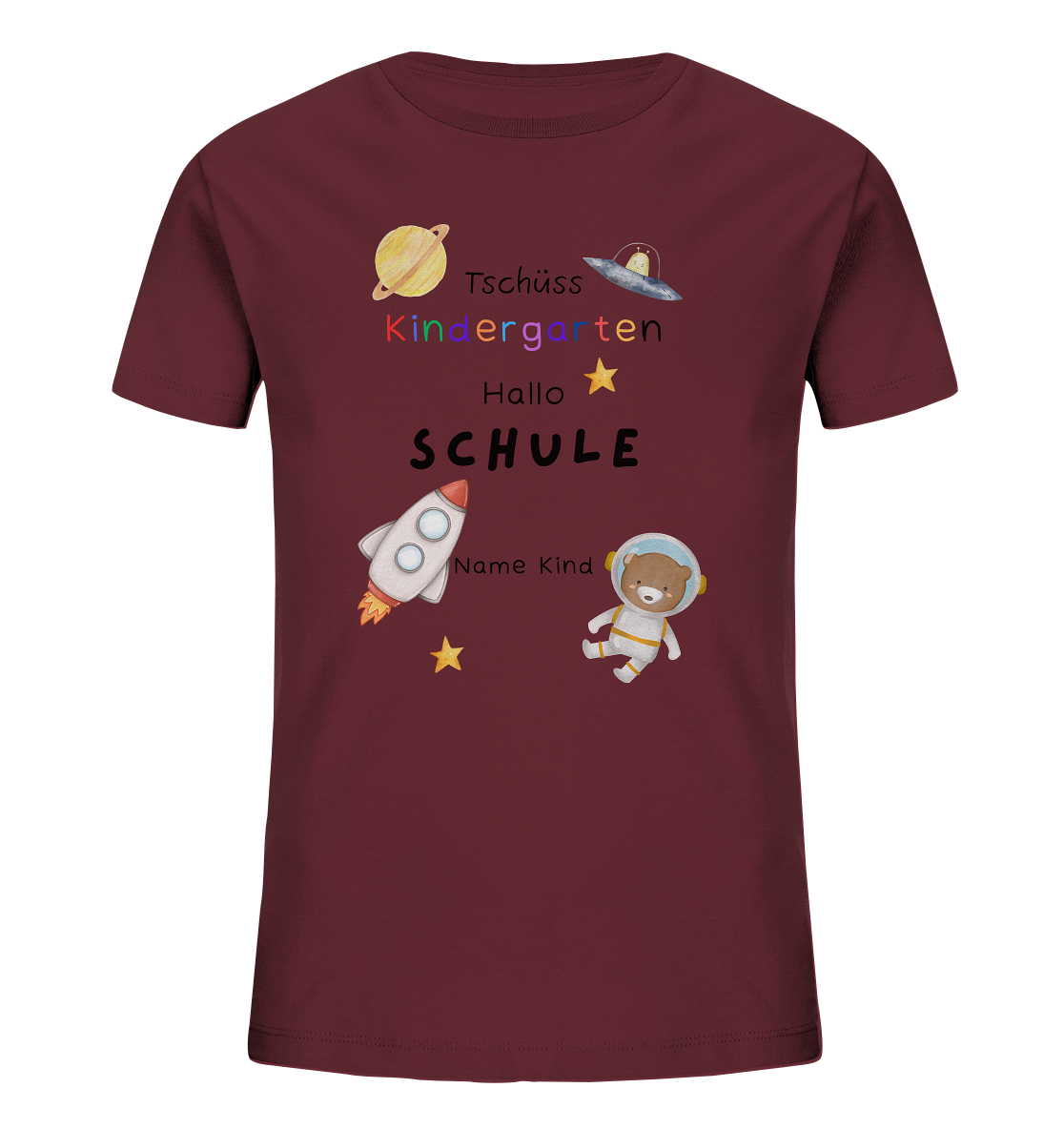Tschüss Kindergarten T-Shirt Kids - Zum Start in eine neue Zeit