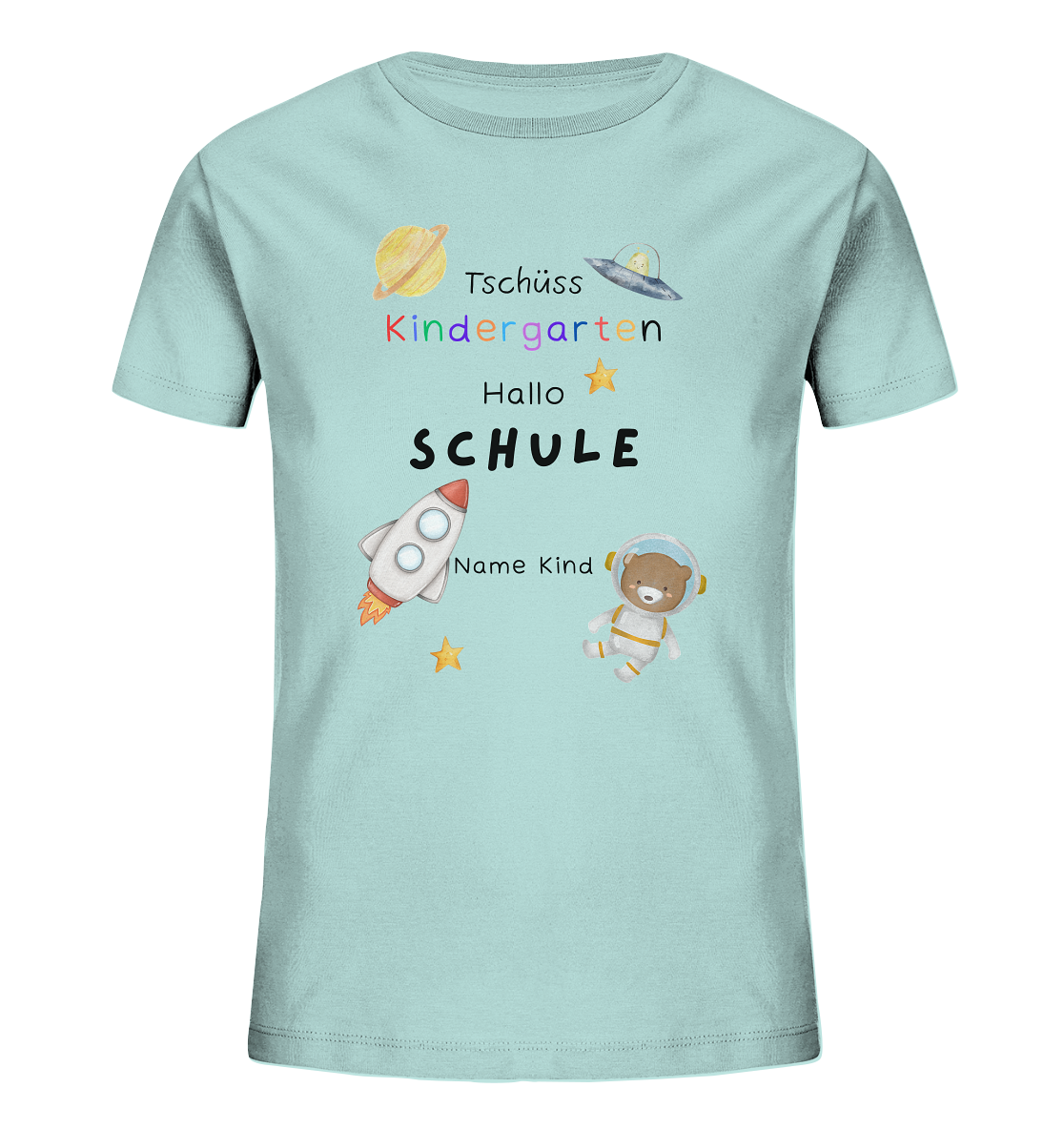 Tschüss Kindergarten T-Shirt Kids - Zum Start in eine neue Zeit