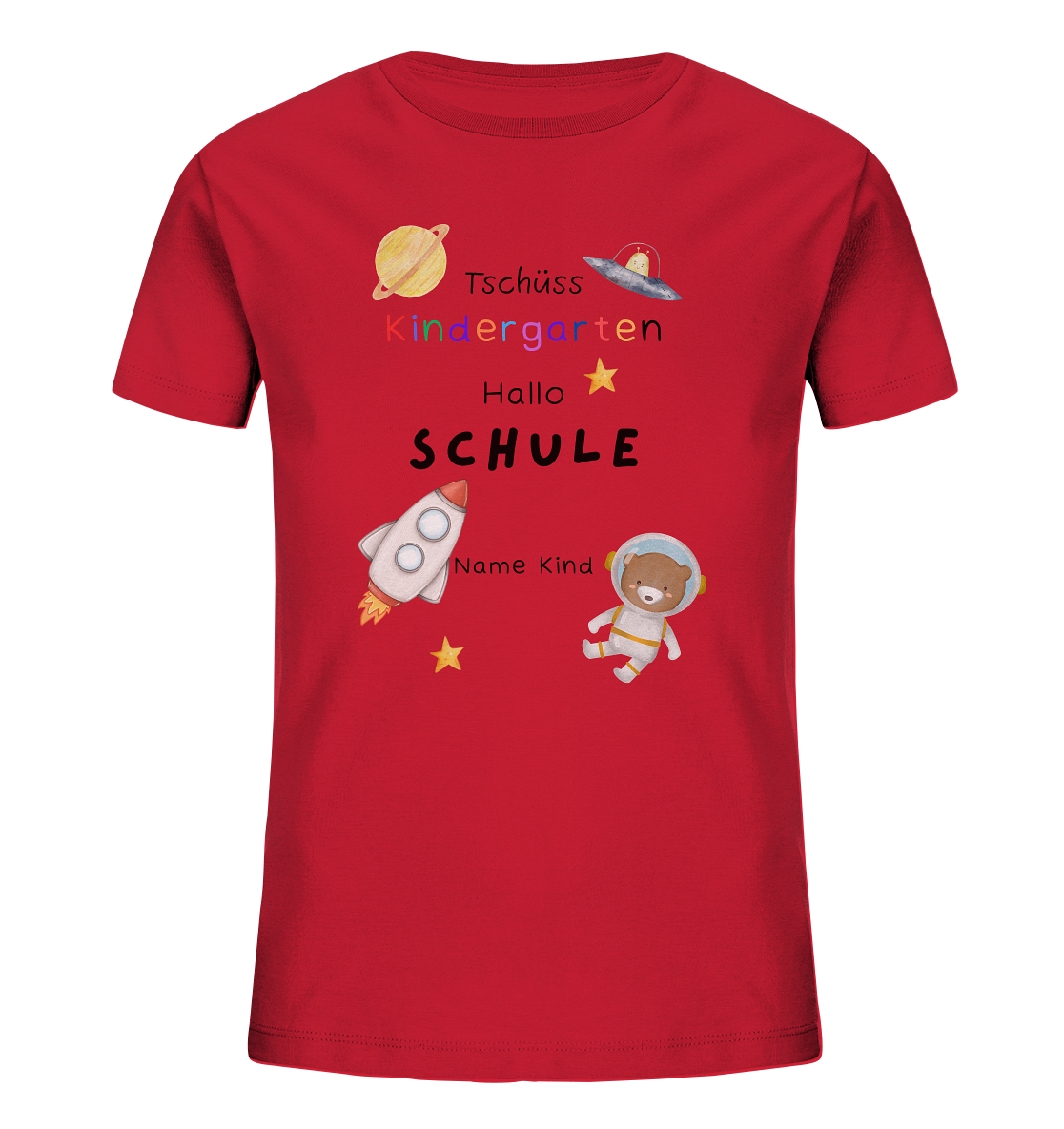 Tschüss Kindergarten T-Shirt Kids - Zum Start in eine neue Zeit