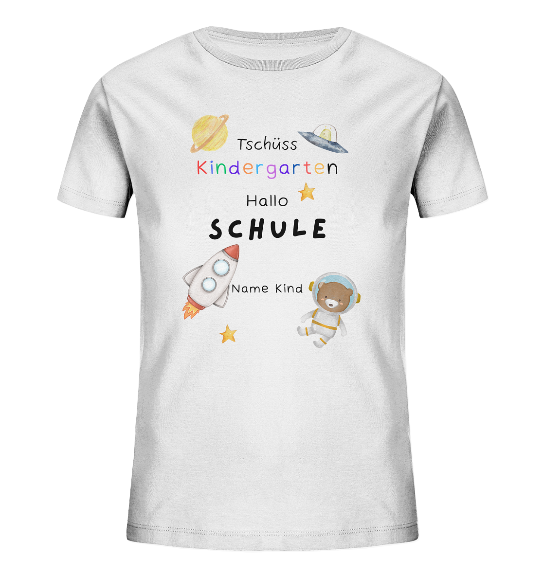 Tschüss Kindergarten T-Shirt Kids - Zum Start in eine neue Zeit