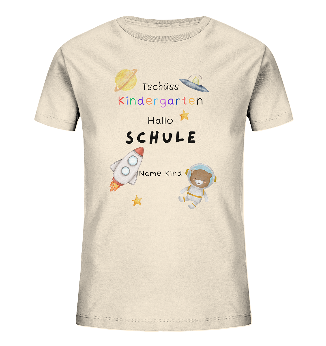 Tschüss Kindergarten T-Shirt Kids - Zum Start in eine neue Zeit