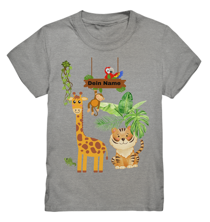 🐒 Jungle Fever – Premium Kinder Shirt mit Wunschtext