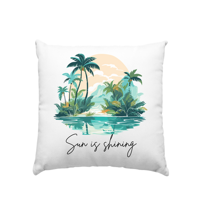 🏝️ Life is a Beach – Zierkissen 40x40 cm