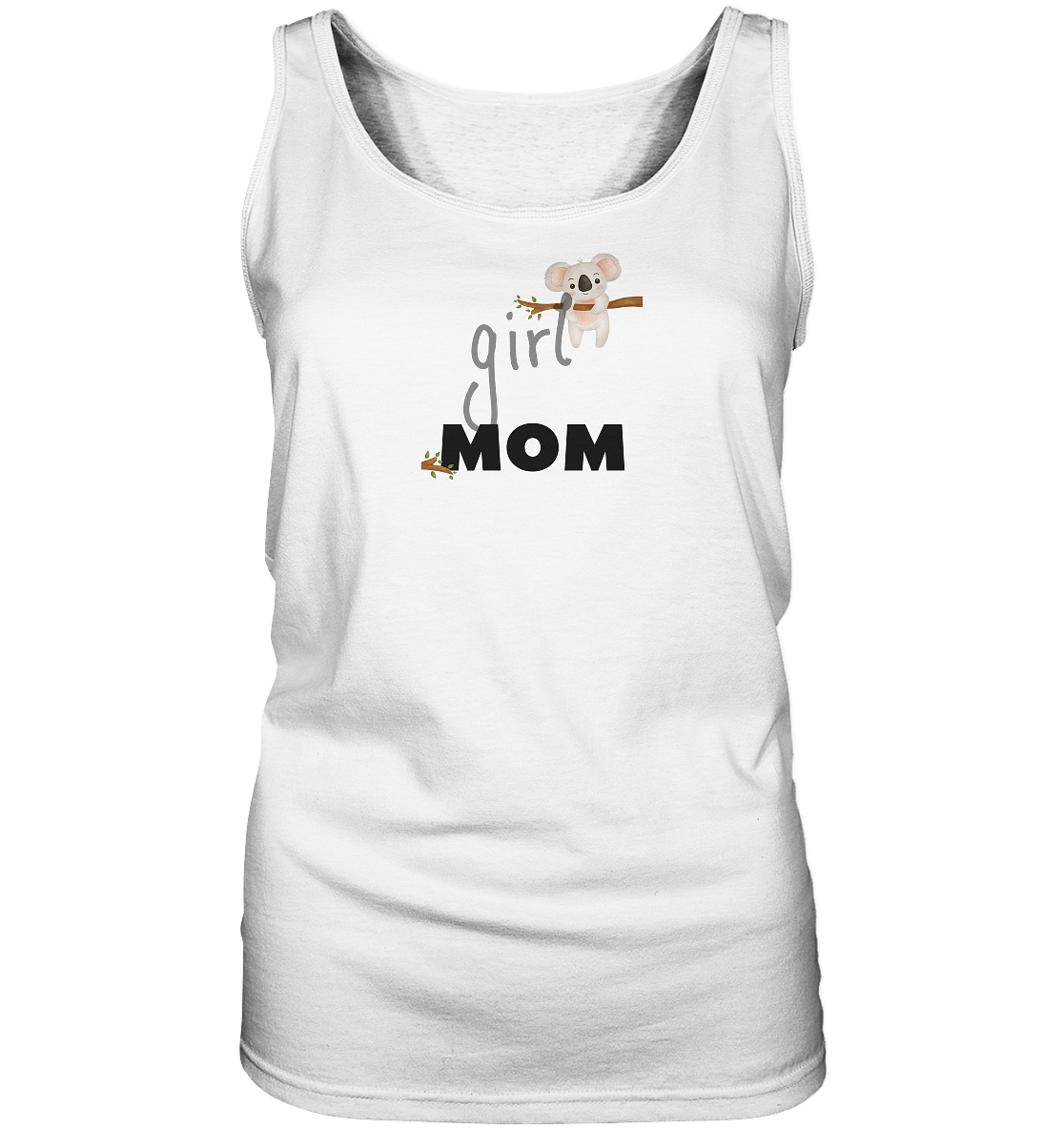 💕 Girl Mom – Damen Tank-Top | Leicht, feminin & voller Mama-Liebe