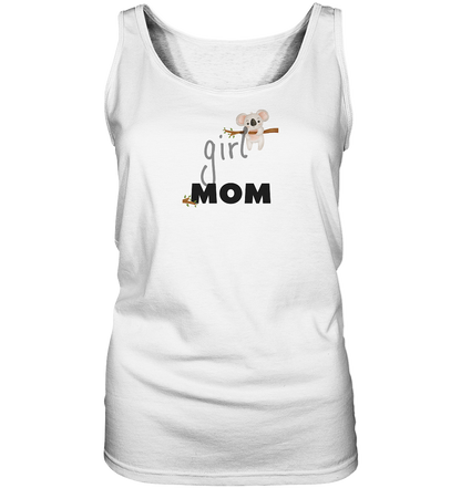 💕 Girl Mom – Damen Tank-Top | Leicht, feminin & voller Mama-Liebe