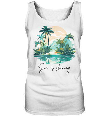 🌞 Life is a Beach – Damen Tank-Top (Softtouch)