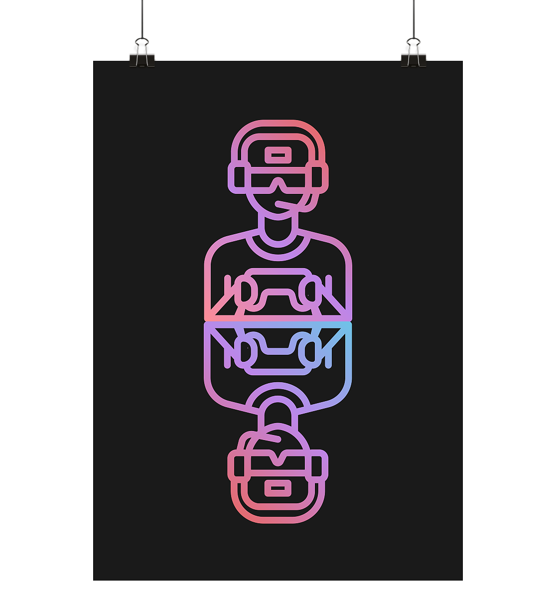 🎮 Gamer One – Poster DIN A3 (hoch)