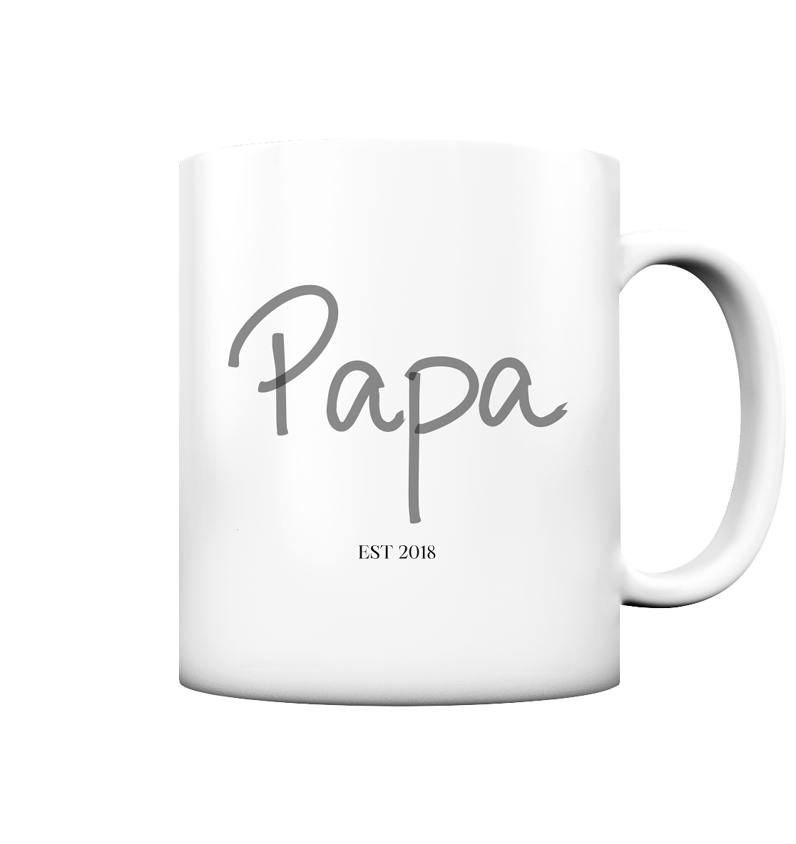 Papa EST - personalisierbare Tasse (330ml)