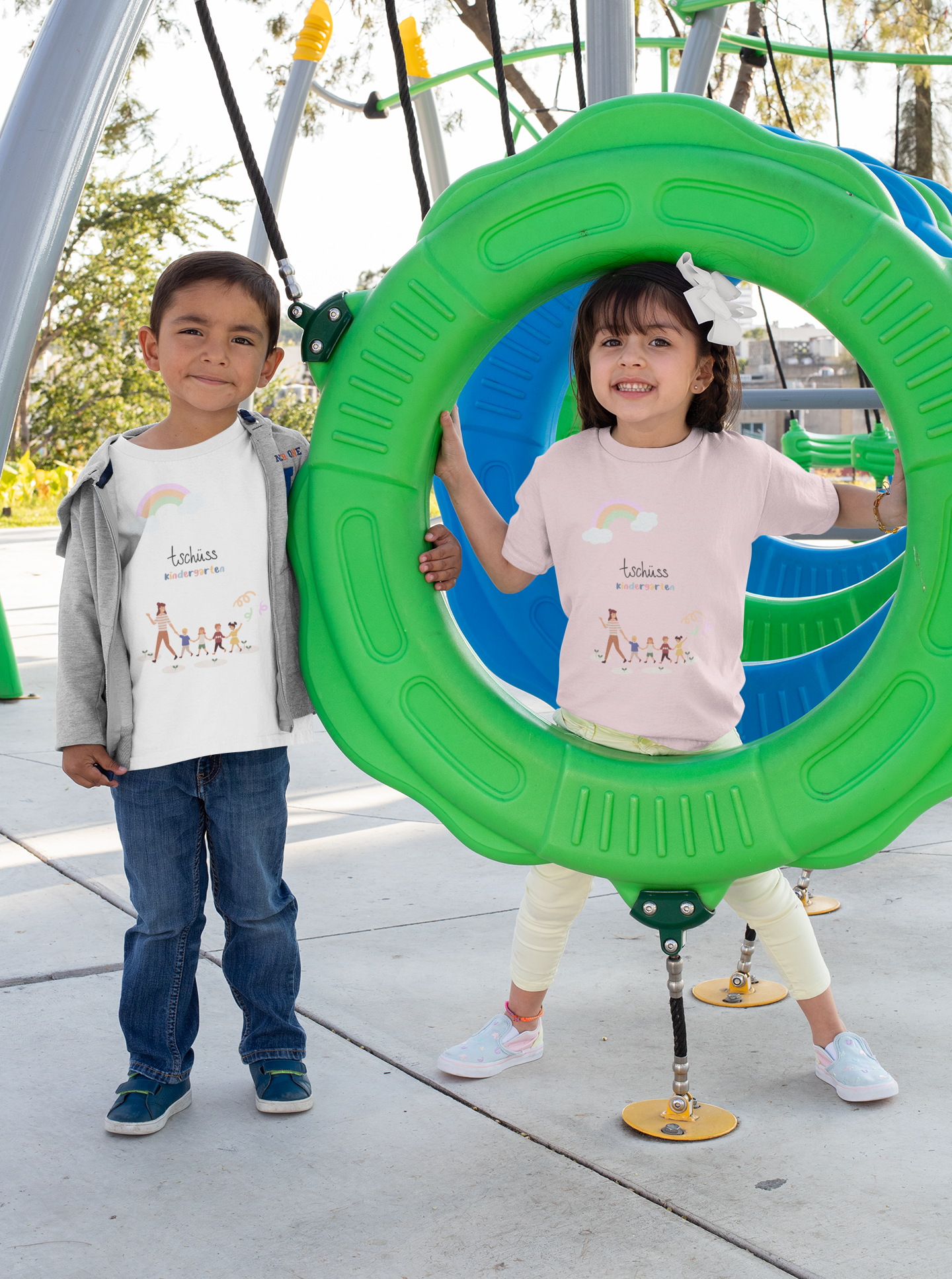 👋 Abschied mit Freude: Tschüss Kindergarten – Kinder T-Shirt