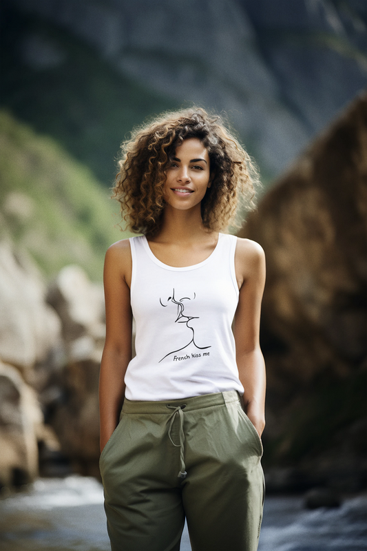 French Kiss Me  - Ladies Tank-Top
