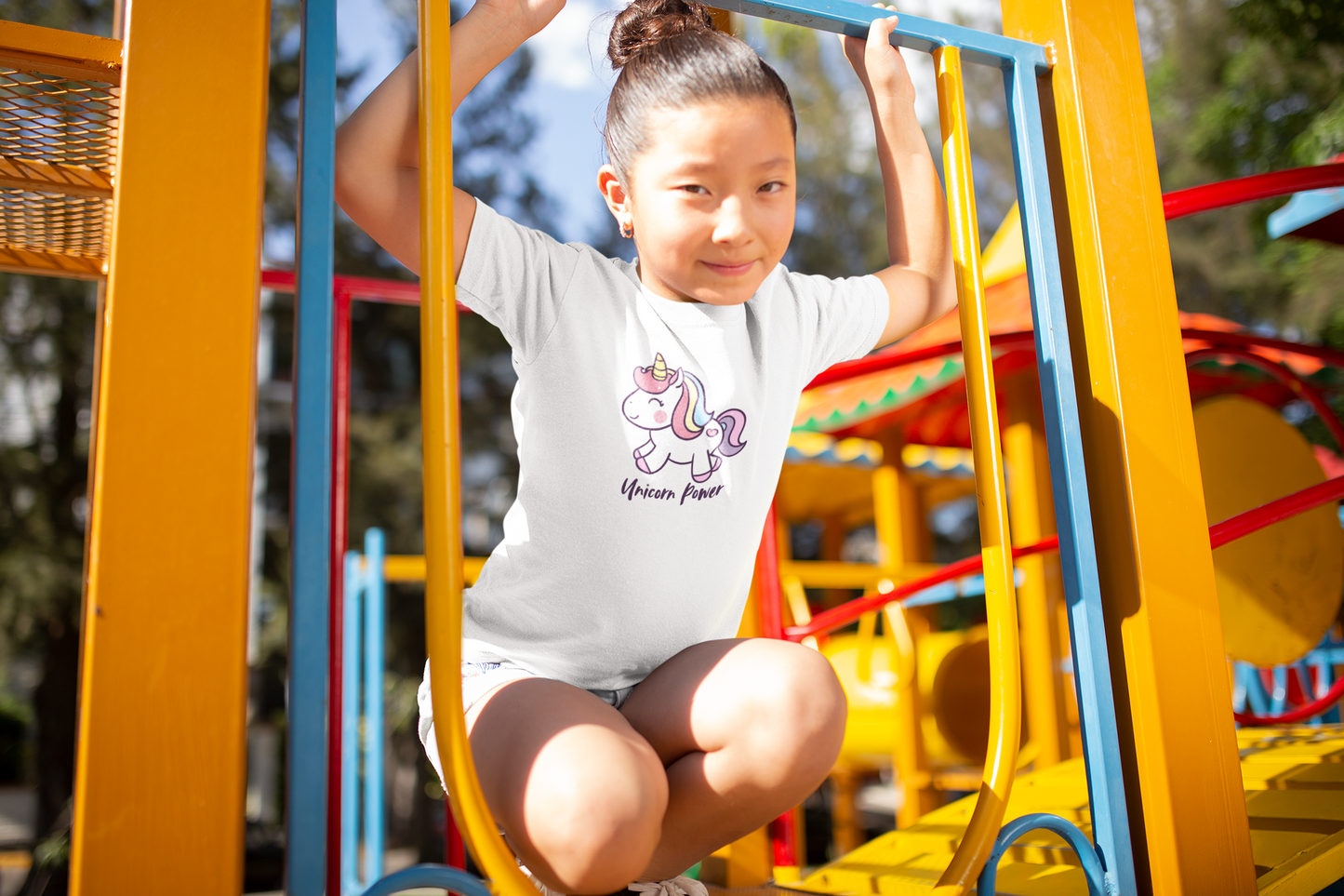 🦄 Unicorn Power – Kinder Premium T-Shirt | Magie trifft Komfort