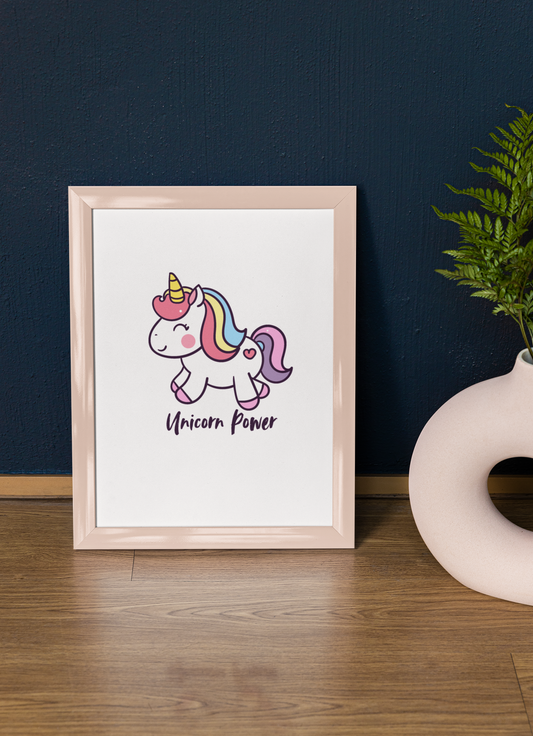 Unicorn Power - Poster Din A3 (hoch)