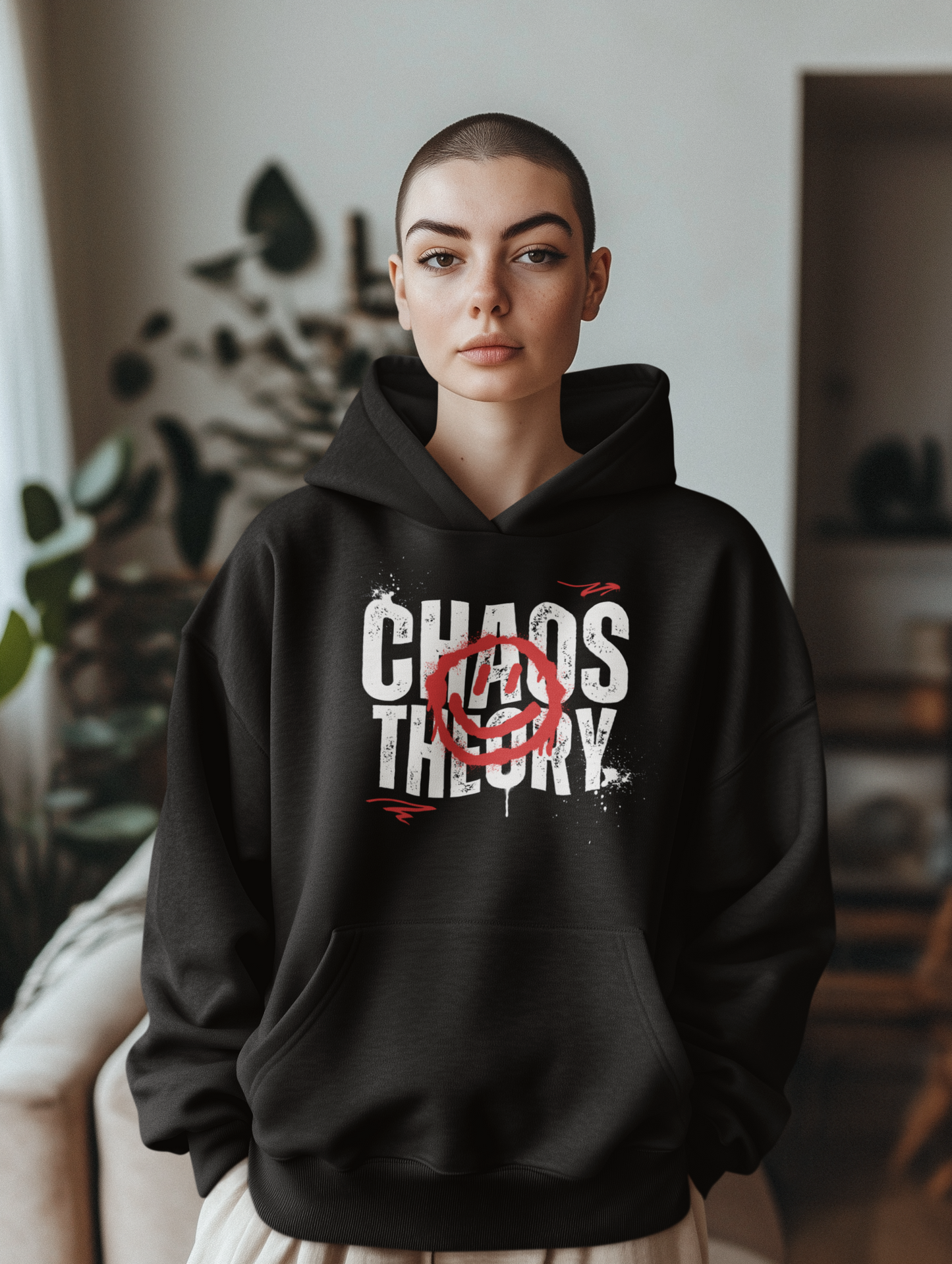 🔀 Chaos Theory – Organic Hoodie