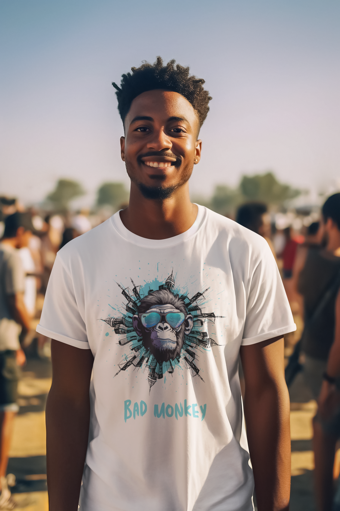 👕 Men’s T-Shirt „Bad Monkey“
