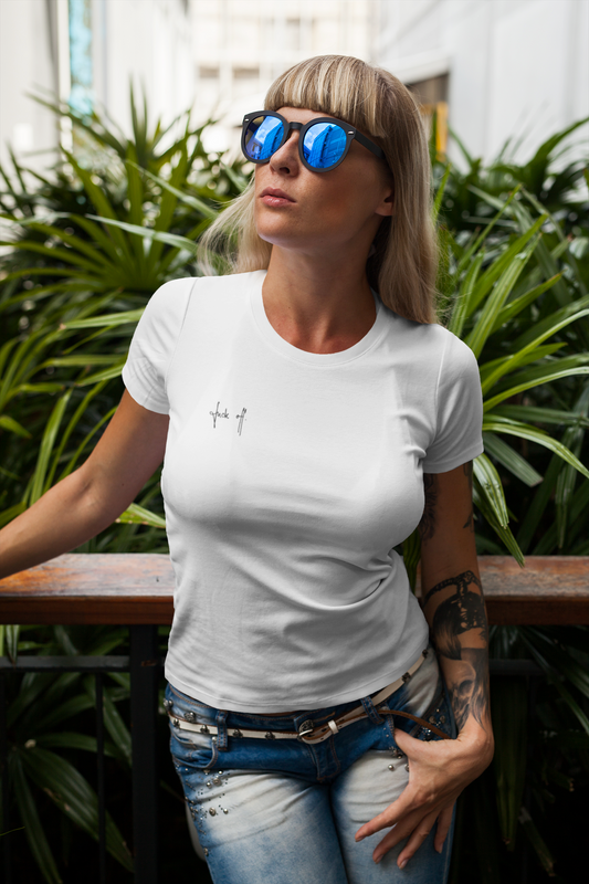 🖤 Fuck Off – Ladies Regular Shirt - Signature Edition by EvelynStylez