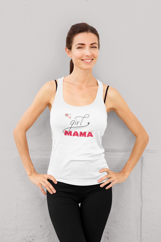 💕 Girl Mama – Damen Tank-Top | Emotionales Statement & Everyday Comfort