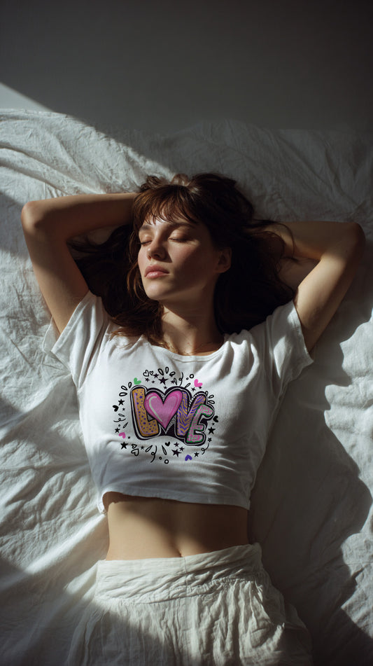 Crop Top "LOVE"