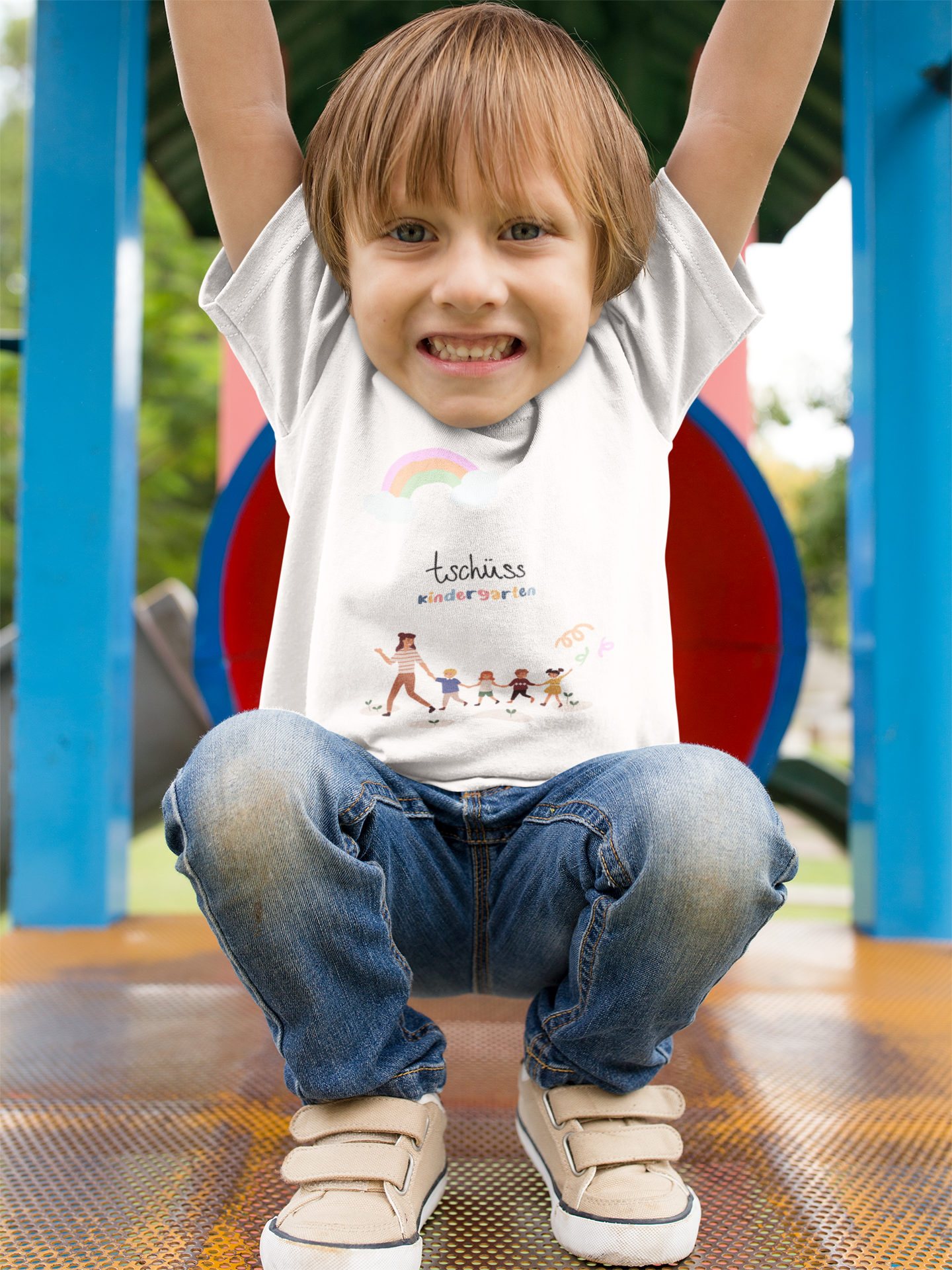 👋 Abschied mit Freude: Tschüss Kindergarten – Kinder T-Shirt
