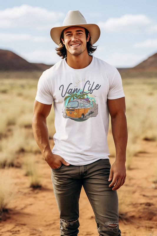 🧢 Men T-Shirt „Van Life“
